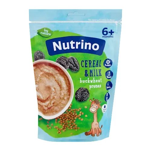Mlečna kaša NUTRINO heljda suva šljiva 200g