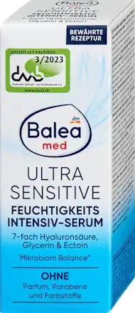 Serum za lice BALEA ultra sensitive hidratantni intenzivni za osetljivu kožu, 30 ml