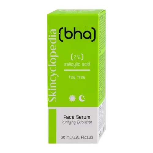 Serum za lice SKINCYCLOPEDIA- salicilna kiselina i Tea Tree, 30 ml
