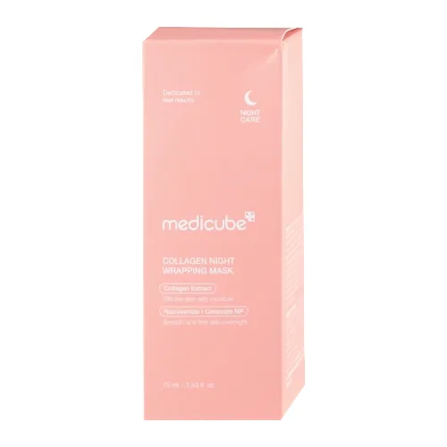 Maska za lice MEDICUBE Collagen noćna, 75 ml