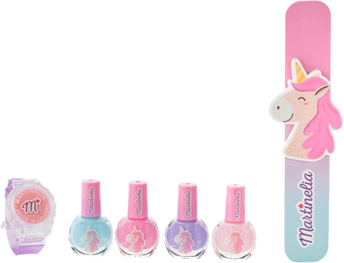 Sjaj za usne MARTINELIA little unicorn dečiji set za manikir i satić sjaj za usne, 1 kom