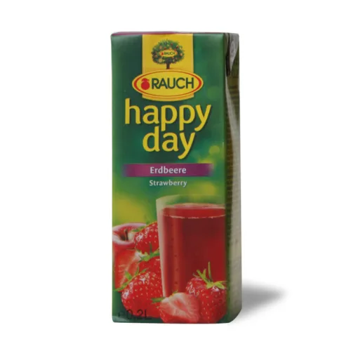 Negazirani sok HAPPY DAY jagoda 0.2l