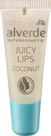 Sjaj za usne ALVERDE Juicy Lips - Coconut, 8 ml