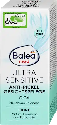 Krema za lice BALEA ultra sensitive Cica protiv bubuljica, 50 ml