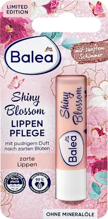 Balzam za usne BALEA Shiny Blossom, 4,8 g