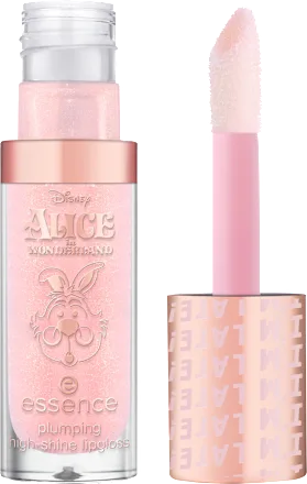 Sjaj za usne ESSENCE Alice in Wonderland Plumping High 02 Purrfect Smile, 1 kom