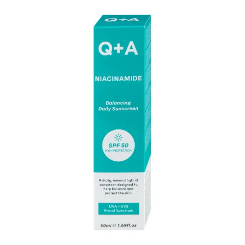 Krema za lice Q+A niacinamide SPF 50, 50 ml