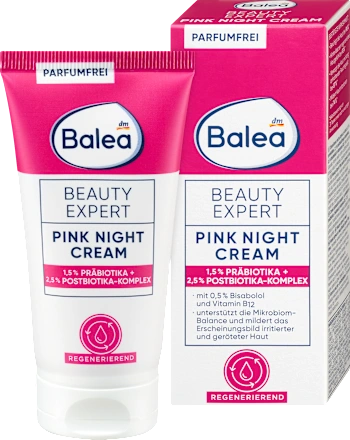 Krema za lice BALEA Beauty Expert Pink  noćna, 50 ml