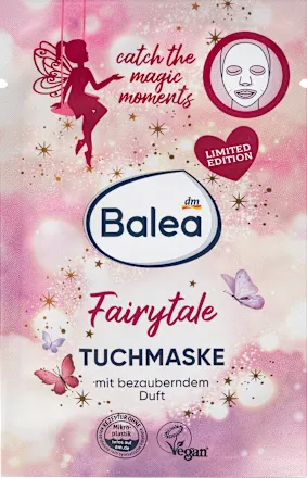Maska za lice BALEA Fairytale  u maramici, 1 kom