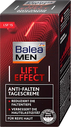 Krema za lice BALEA MEN Lift Effect protiv bora, 50 ml