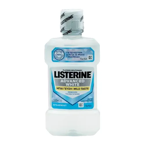 Tečnost za ispiranje usta LISTERINE Advanced White 250 ml