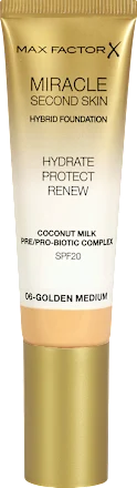 Puder za lice MAX FACTOR puder miracle second skin 06 golden medium