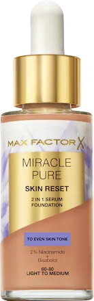 Puder za lice MAX FACTOR Miracle pure 2u1 serum puder 60-80, 30ml