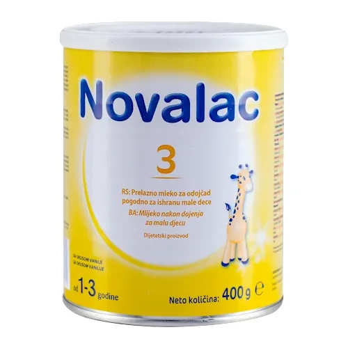 Mleko za bebe NOVALAC 3 mlečna formula, 400g