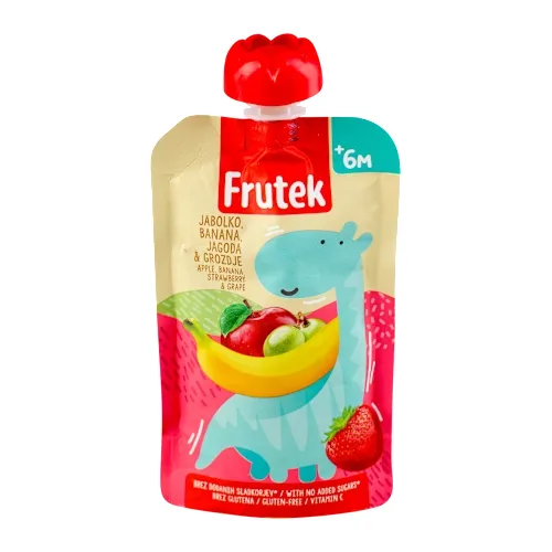 Kašice FRUTEK kaša jabuka.banana i jagoda 100g