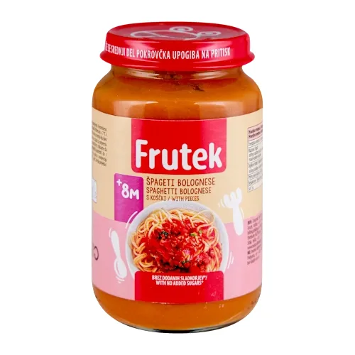 Kašice FRUTEK špagete bolonjeze 190gr