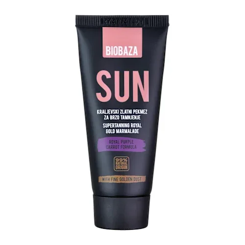 Pekmez za sunčanje BIOBAZA Sun kraljevski zlatni za brzo tamnjenje 30ml