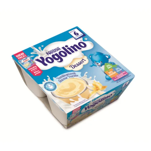 Mlečni dezerti NESTLE vanila 4x100g 6m+