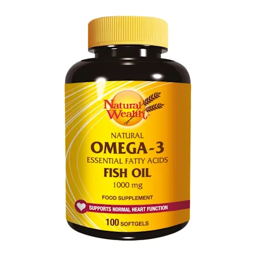 Omega preparati NATURAL WEALTH-NW Natural Wealth Natural Omega-3, 1000mg , 100kapsula