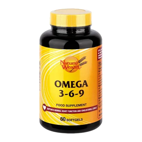 Omega preparati NATURAL WEALTH-NW Natural Wealth Omega 3-6-9, 60 kapsula
