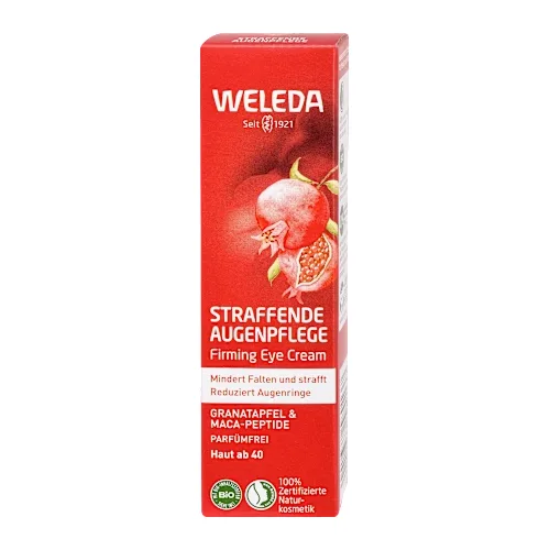 Krema za negu predela oko očiju WELEDA Učvršćujuća, nar i peptidi make, 12ml