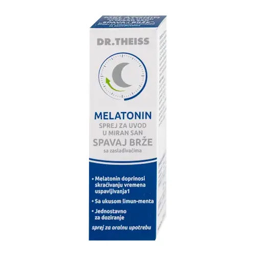 Antistres i relaksacija DR.THEISS melatonin sprej za miran san 30ml