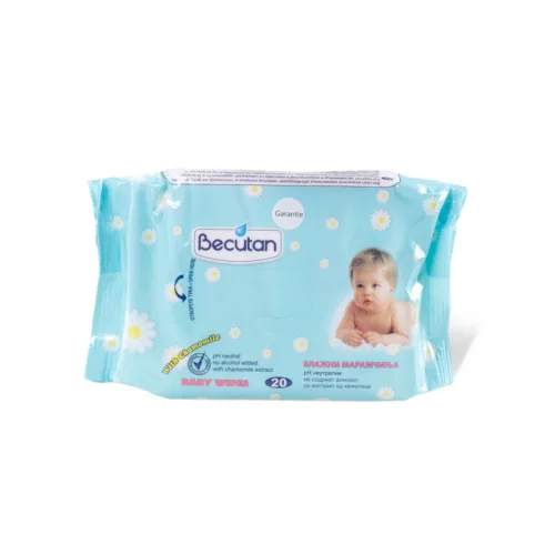 Vlažne maramice BECUTAN  20/1