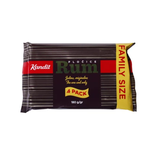 Rum pločica KANDIT 4 pack 180g