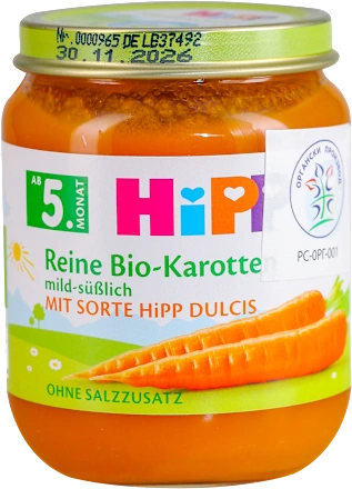 Kašice HIPP bio kašica prva šargarepa 125g