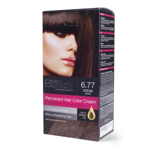 Farbe za kosu EXPLICIT Argan oil 6.77