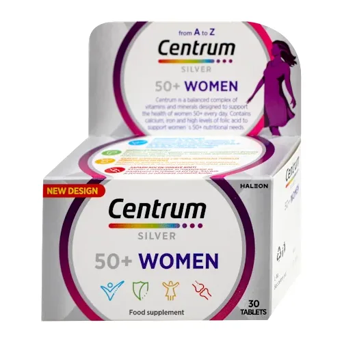 Preparati za žene CENTRUM silver 50+women 30 tableta