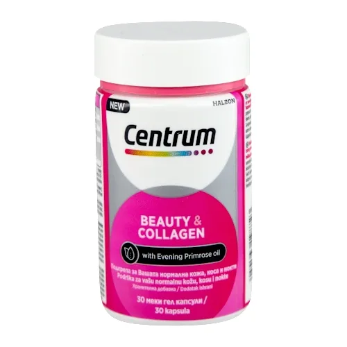 Preparati za žene CENTRUM Beauty&Collagen, 30 kapsula