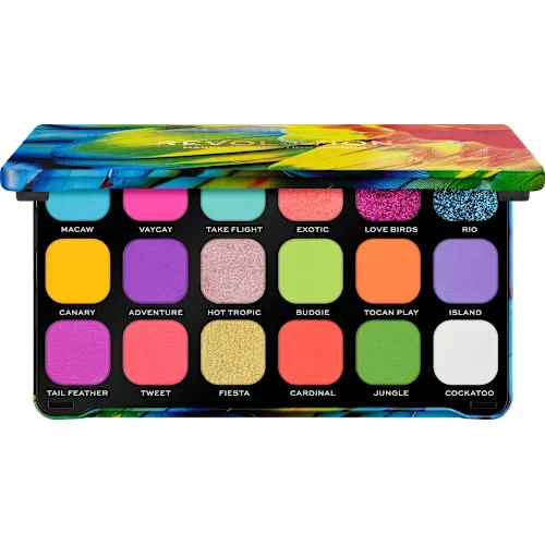 Senka za oči REVOLUTION MAKE UP Forever Flawless Birds of Paradise paleta senki za oči 19.8g