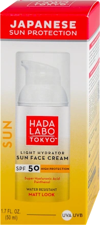 Krema za lice HADA LABO Tokyo SUN krema za lice sa zaštitnim faktorom SPF 50 50 ml