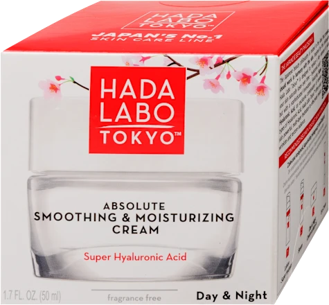 Krema za lice HADA LABO Tokyo absolute smoothing & moisturising 50 ml