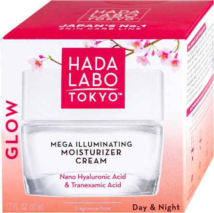 Krema za lice HADA LABO Tokyo glow posvetljujuća hidrantna 50 ml