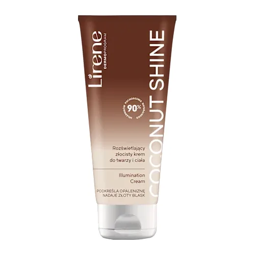 Krema za lice i telo LIRENE Coconut Shine za samopotamnjivanje 150ml