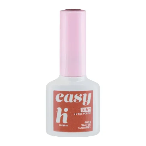 Lak za nokte HI HYBRID 3u1 UV gel lak â€“ salted caramel #608