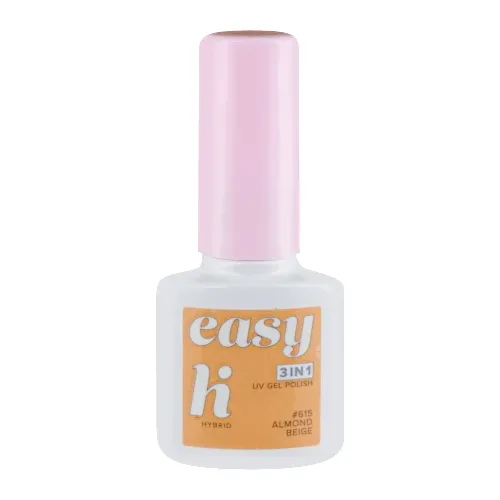 Lak za nokte HI HYBRID 3u1 UV lak - almond beige 5 ml #615