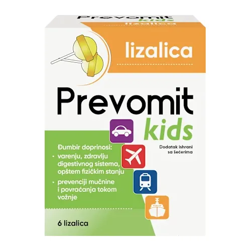 Preparati za decu DR.THEISS Prevomit kids lizalice protiv mučnine