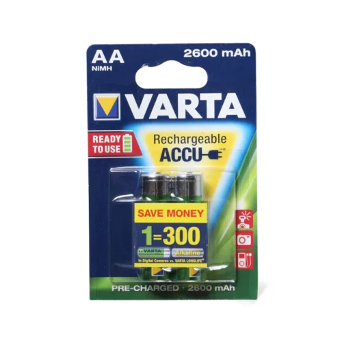Baterija  VARTA punjiva HR6 2600mAh 2/1
