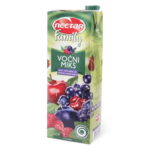 Negazirani sok NECTAR FAMILY voćni mix  1.5l