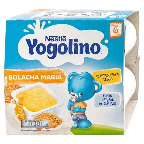 Mlečni dezerti NESTLE Yogolino mlečni dezert Keks 6m, 400g