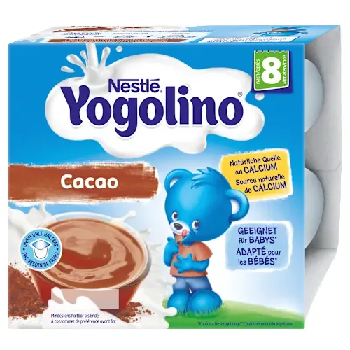 Mlečni dezerti NESTLE Yogolino mlečni dezert Kakao, 6m, 400g