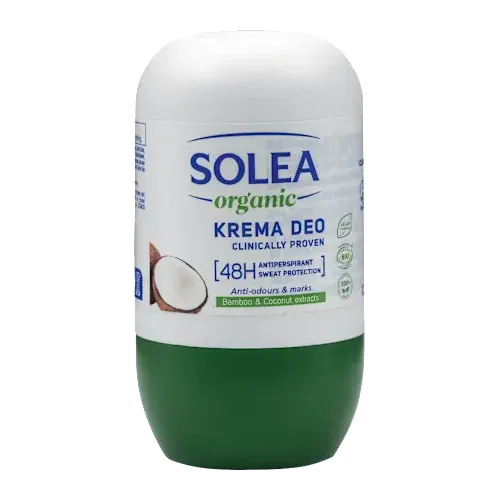 Roll-on SOLEA  bambus i kokos 50ml