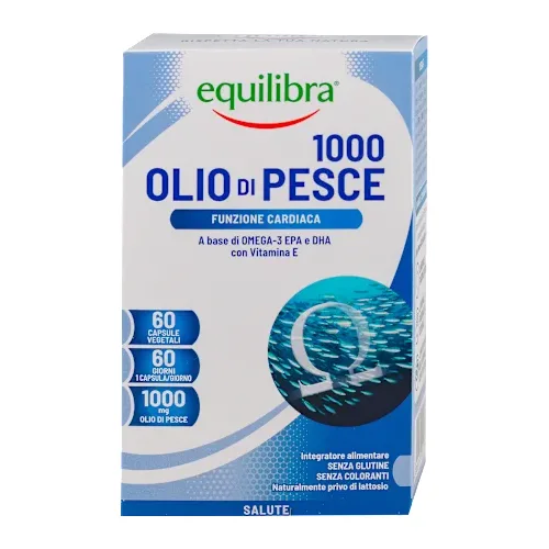 Omega preparati EQUILIBRA EQ Fish oil/Olio di Pesce 1000 60 kapsula