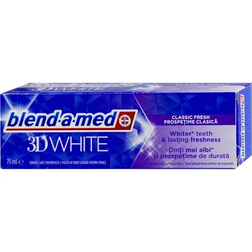 Pasta za zube BLEND-A-MED 3DWhite Classic Fresh 75ml