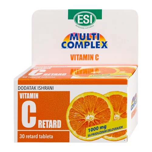 Vitamini i minerali ESI Vitamin C retard tablete 30x1000mg
