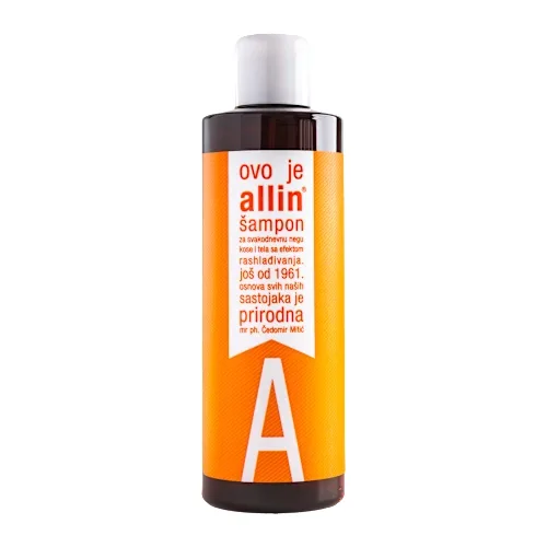 Šampon za kosu ALLIN za svakodnevnu negu kose i tela sa efektom rashlađivanja 200ml