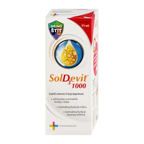 Kosti, zglobovi i mišići PHARMANOVA CO-PHN SolD3evit 1000 vitamin D3 sa dozirnom pumpom